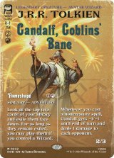 ゴブリンの災い、ガンダルフ/Gandalf, Goblins' Bane (全面アート版) 【英語版】 [HOB-赤MR]