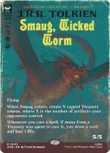悪い長虫、スマウグ/Smaug, Wicked Worm (全面アート版) 【英語版】 [HOB-金R]