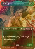 [FOIL] 秘密の仲間、ビルボ/Bilbo, Fellow Conspirator (全面アート版) 【英語版】 [HOC-緑R]