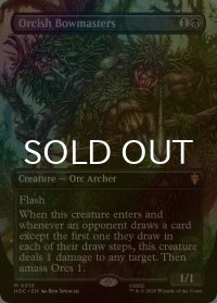 [FOIL] オークの弓使い/Orcish Bowmasters No.019 (全面アート・海外産ブースター版) 【英語版】 [HOC-黒MR]