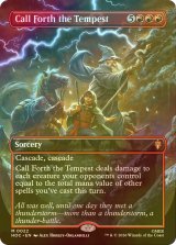 [FOIL] 嵐の喚び起こし/Call Forth the Tempest (全面アート・海外産ブースター版) 【英語版】 [HOC-赤MR]