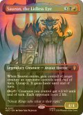 [FOIL] まぶた無き御目、サウロン/Sauron, the Lidless Eye No.037 (全面アート・海外産ブースター版) 【英語版】 [HOC-金MR]