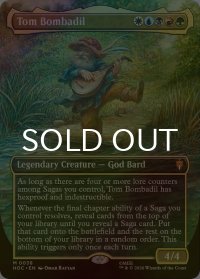 [FOIL] トム・ボンバディル/Tom Bombadil No.038 (全面アート・海外産ブースター版) 【英語版】 [HOC-金MR]