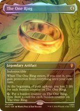 [FOIL] 一つの指輪/The One Ring (全面アート・海外産ブースター版) 【英語版】 [HOC-灰MR]