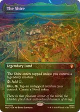 [FOIL] ホビット庄/The Shire (全面アート版) 《特価品》 【英語版】 [HOC-土地MR]