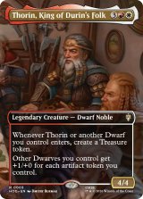 ドゥリンの民の王、ソーリン/Thorin, King of Durin's Folk (全面アート版) 【英語版】 [HOC-金R]