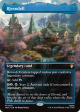 裂け谷/Rivendell (全面アート版) 【英語版】 [HOC-土地MR]