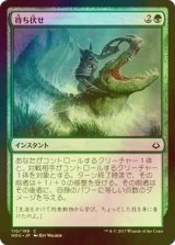 [FOIL] 待ち伏せ/Ambuscade 【日本語版】 [HOU-緑C]