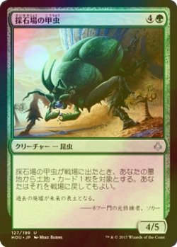 画像1: [FOIL] 採石場の甲虫/Quarry Beetle 【日本語版】 [HOU-緑U]