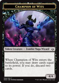 機知の勇者/CHAMPION OF WITS 【英語版】 [HOU-トークン]