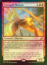 [FOIL] 永遠羽のフェニックス/Everquill Phoenix 【英語版】 [IKO-赤R]