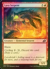 [FOIL] 溶岩の海蛇/Lava Serpent 【英語版】 [IKO-赤C]