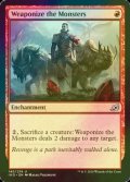 [FOIL] 怪物の兵器化/Weaponize the Monsters 【英語版】 [IKO-赤U]
