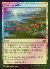 [FOIL] 進化する未開地/Evolving Wilds 【英語版】 [IKO-土地C]