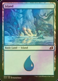 [FOIL] 島/Island No.264 【英語版】 [IKO-土地C]