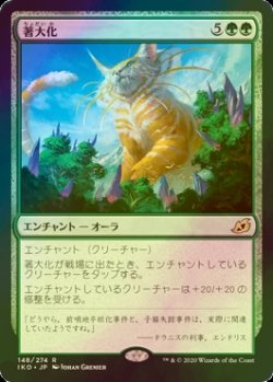 画像1: [FOIL] 著大化/Colossification 【日本語版】 [IKO-緑R]