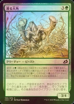 画像1: [FOIL] 渡る大角/Migratory Greathorn 【日本語版】 [IKO-緑C]