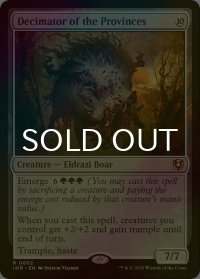 [FOIL] 州民を滅ぼすもの/Decimator of the Provinces 【英語版】 [INR-無R]