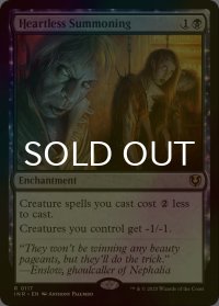[FOIL] 心なき召喚/Heartless Summoning 【英語版】 [INR-黒R]