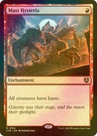 [FOIL] 集団恐慌/Mass Hysteria 【英語版】 [INR-赤R]