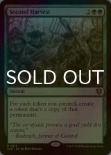 [FOIL] 再度の収穫/Second Harvest 【英語版】 [INR-緑R]