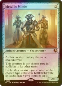 [FOIL] 金属ミミック/Metallic Mimic 【英語版】 [INR-灰R]