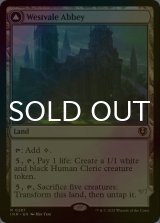 [FOIL] ウェストヴェイルの修道院/Westvale Abbey 【英語版】 [INR-土地R]