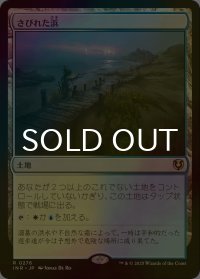 [FOIL] さびれた浜/Deserted Beach 【日本語版】 [INR-土地R]