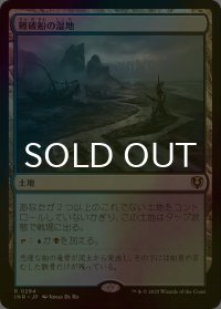 [FOIL] 難破船の湿地/Shipwreck Marsh 【日本語版】 [INR-土地R]