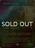 [FOIL] 耕作する巨躯/Cultivator Colossus (全面アート・海外産ブースター版) 【英語版】 [INR-緑MR]