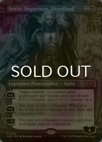 [FOIL] 傲慢な血王、ソリン/Sorin, Imperious Bloodlord (全面アート・海外産ブースター版) 【英語版】 [INR-黒MR]