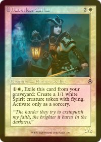 [FOIL] 不屈の聖戦士/Dauntless Cathar (旧枠) 【英語版】 [INR-白C]