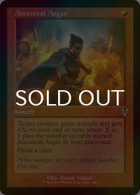 [FOIL] 祖先の怒り/Ancestral Anger (旧枠) 【英語版】 [INR-赤C]