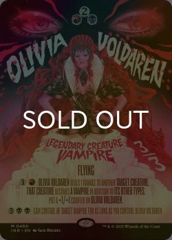 画像1: [FOIL] オリヴィア・ヴォルダーレン/Olivia Voldaren (ショーケース版) 【英語版】 [INR-金MR]