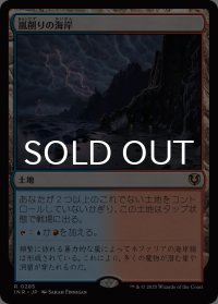 嵐削りの海岸/Stormcarved Coast 【日本語版】 [INR-土地R]