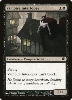 画像1: 吸血鬼の侵入者/Vampire Interloper 【英語版】 [ISD-黒C]