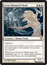 霊誉の僧兵/Geist-Honored Monk 【英語版】 [ISD-白R]