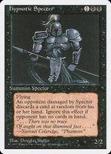 惑乱の死霊/Hypnotic Specter (4ED/黒U/英/通常/EX) ※詳細要確認