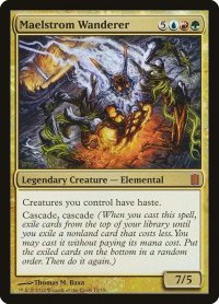 大渦の放浪者/Maelstrom Wanderer (CMA/金MR/英/foil/NM) ※詳細要確認