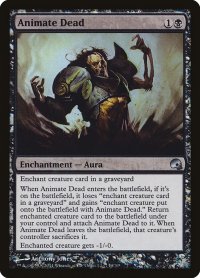 動く死体/Animate Dead (GRB/黒U/英/foil/EX+) ※詳細要確認