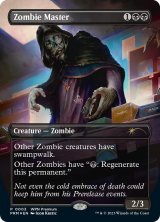ゾンビ使い/Zombie Master (PRM/黒R/英/全面アート版foil/NM) ※詳細要確認