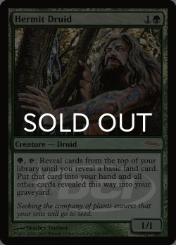 画像1: 隠遁ドルイド/Hermit Druid (PRM/緑R/英/foil/EX+) ※詳細要確認
