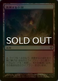 沸騰する小湖/Scalding Tarn (ZEN/土地R/日/foil/EX) ※詳細要確認