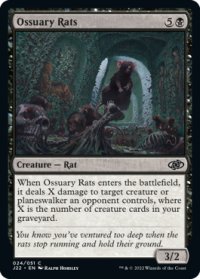 納骨堂のネズミ/Ossuary Rats 【英語版】 [J22-黒C]