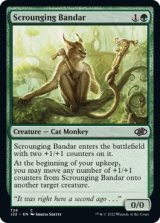 たかり猫猿/Scrounging Bandar 【英語版】 [J22-緑C]