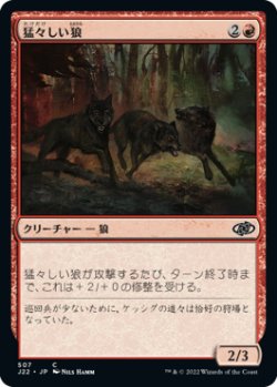 画像1: 猛々しい狼/Brazen Wolves 【日本語版】 [J22-赤C]