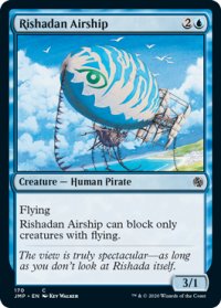 リシャーダの飛行船/Rishadan Airship 【英語版】 [JMP-青C]