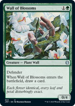 画像1: 花の壁/Wall of Blossoms 【英語版】 [JMP-緑U]