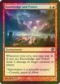 [FOIL] 知識と力/Knowledge and Power 【英語版】 [JOU-赤U]