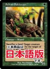 森を護る者/Sylvan Safekeeper (JUD/緑R/日/通常/EX) ※詳細要確認